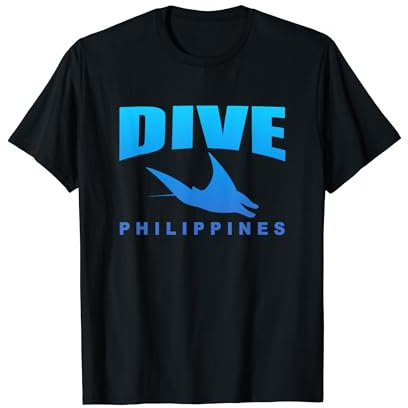 Tauchen auf den Philippinen, Tauchen auf den Philippinen (Blau) T-Shirt