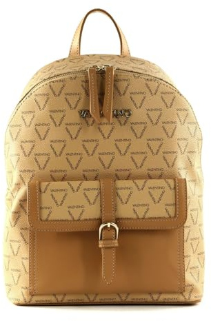 Valentino Damen Liuto Rucksack, Beige/Mehrfarbig