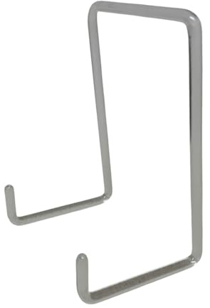 Generisch Tellerhalter Tellerständer aus Klarglas bis 20cm Top Qualität Handmade