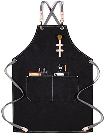 delantal de carpintería, delantal de herramientas, Delantal de herramientas delantales for hombres, Delantal de trabajo Delantal de lona Delantal de herramientas de taller con correas ajustables for p