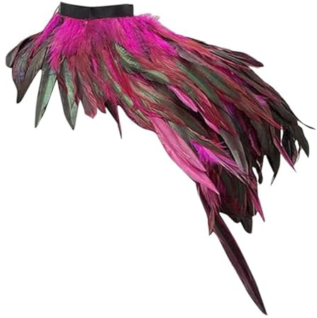 Generisch Potpourri mit Kragen für Erwachsene, Halsdekoration für Feiertage Anzuchttöpfe Mit (Hot Pink, One Size)