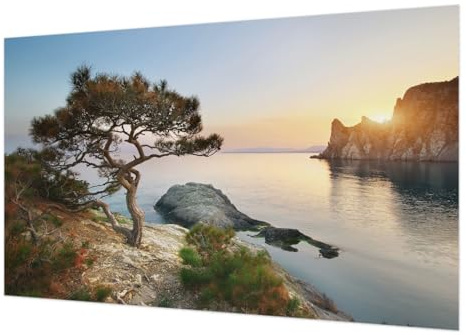 Carta da Parati in Fliselina 416x254cm Stampa di Alta Qualità Facile da Pulire Decorazione da Muro Montaggio Murale Colla Inclusa per Soggiorno e Camera da letto - Natura pacifica