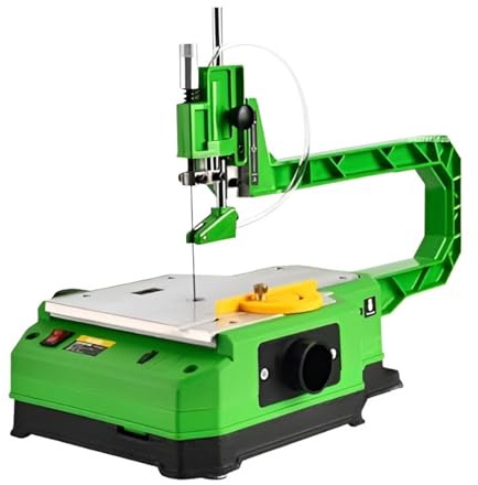 Sega Elettrica Per La Lavorazione Del Legno Con Luce Led E Soffiatore Per Polvere, Sega Da Traforo A Velocità Variabile, Capacità 45 Mm, Per Intaglio Del Legno E Progetti Fai Da Te 26-saw