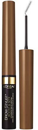 L'Oreal Paris Cosmetics Brow Stylist Boost and Set Brow Mascara, Light Brunette, 0.1 Fluid Ounce