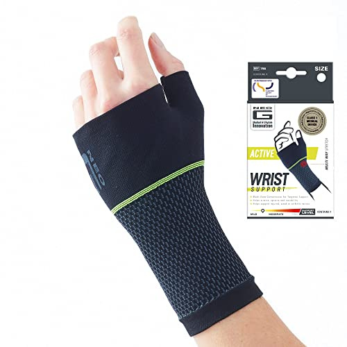 Neo G Handgelenk- und Daumenstütze – bei Verstauchungen, Zerrungen, Arthritis, Verletzungserholung – Multizonen-Kompressionsmanschette – Aktive Unterstützung – Medizinprodukt der Klasse 1 – Medium