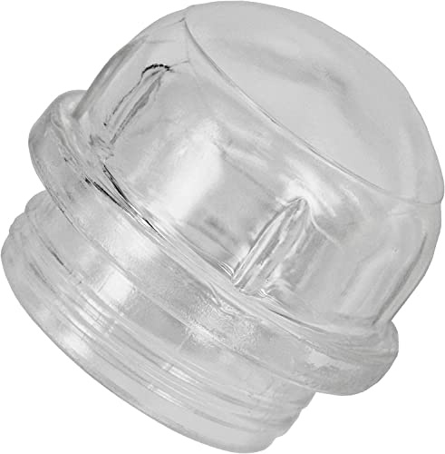 CABLEPELADO Cubierta lampara horno, Protector cristal bombilla de horno, Diámetro rosca 33 mm x altura 35 mm | Compatible con Bosch, Belling, Cannon, Caple, Cuisina, Creda, Indesit, Siemens y más