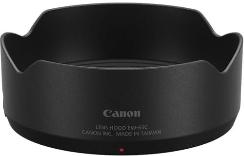 Canon Streulichtblende EW-65C (für RF-16mm F2.8 STM, Gegenlichtblende, Sonnenblende), schwarz