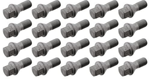 febi bilstein 32438 Lot de 20 boulons de Roue M14 x 1,5 SW17 mm