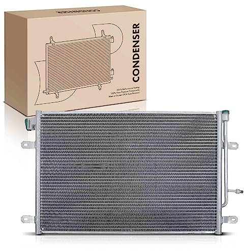 Frankberg Condenseur de Climatisation sans Agent siccatif Compatible avec A4 2002-2008 A4 Avant 2004-2008 A4 Cabriolet 2004-2009 Exeo 2008-2013 Exeo ST 2009-2013