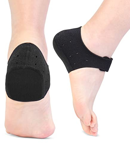 Thicker Heel Cushion Cups for Heel Pain【Updated Version】, Plantar Fasciitis Heel Spur Relief Products, Heel Supports Inserts, Heel Protectors for Pressure Sores