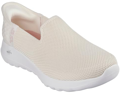 Skechers Go Walk Joy Vela Hands Free Slip-ins, Zapatillas Mujer, Crema, 40 EU
