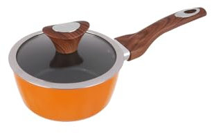 Casseruola 16 cm arancione Kolors con coperchio