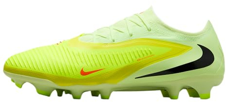 Nike Phantom 360 Pro FG Botas de fútbol para Hombre, Hyper Crimson/Black/Limelight, Talla 43 EU, Hyper Crimson Black Limelight, 43 EU