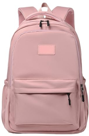Générique Enkel ryggsäck, reseryggsäck, stor kapacitet vattentät laptopväska, hållbara material, praktisk present 18,11 x 12,6 x 6,3 tum för Luggage, herr och tonåringar, vandringsanvändning