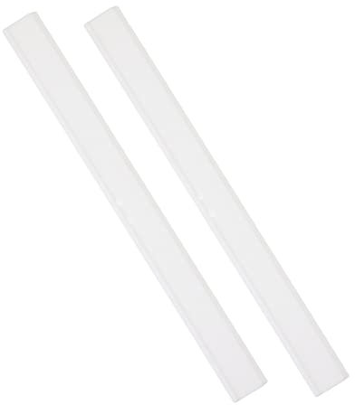 HOUDERCO 2pcs Silicone Strip Rubber Squeegee Refill Replacement for Window Squeegee Part Patio and Shower Use