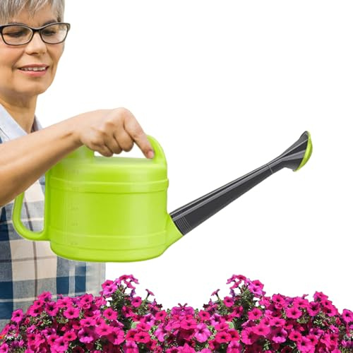 Hitburu Annaffiatoio,Grande Annaffiatoio Per Piante Domestiche - Contenitore con Testina Irrigatrice per Piante Fiori Orto Terrazzo Cortile Esterno