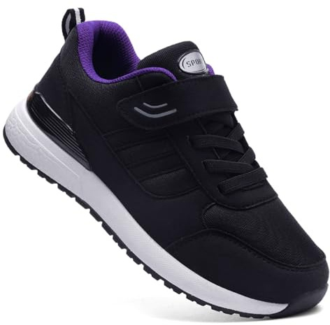 Sudychen Chaussures Orthopédiques pour Homme Femme sans Lacets Extra Larges Chaussures de Marche Légères Outdoor De La Douleurs Aux Pieds