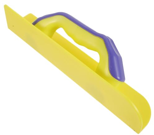 Ipetboom Spatola da Costruzione e Cazzuola per Margini in Plastica Leggera, Strumento per Finitura del Calcestruzzo e Raschietto per Vernice, per Stuccare Angoli Interni ed Esterni,