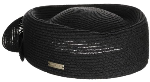 Seeberger Vitenora Pillbox-Hut Damenhut Strohhut Anlasshut Damen - Frühling-Sommer Sommer - One Size schwarz