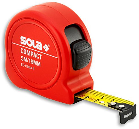 SOLA Rollmeter Compact 3 Meter Bandbremse Art. 50500201