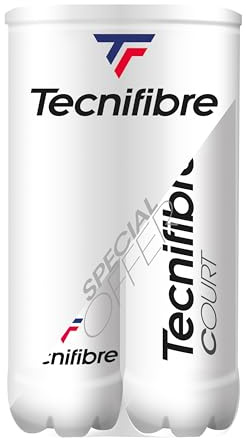 Tecnifibre Mixto Corto Pelotas De Tenis, Amarillo, Talla Única EU