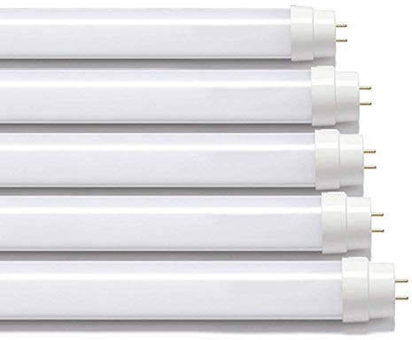 22W T8 5ft 150Cms LED Tube Light 2000Lm, 6000K Daylight Retrofit Easy Replacement for 5ft 1500mm Fluorescent tubelights with Starter for Indoor Home, Office, Garage 2 Year Warranty (Pack of 5)