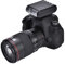 Topiky Luz de Flash de Mini cámara, Accesorio de fotografía Speedlite portátil con Montura de Zapata en la cámara y Flash Esclavo, Sensor de pre-Flash automático, para videocámara con cámara Digital