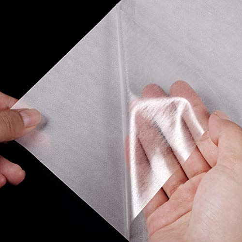 11x 9.85 Inches Iron-on Adhesive Double-Sided Patch for Patch Adhesive (20 Pieces)