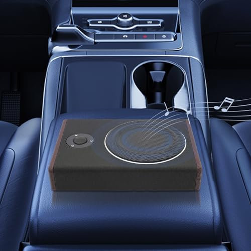 JDBDU Altoparlante Auto, 20 cm, 600 Watt, Subwoofer Attivo, Per Auto, Altoparlante Compatto
