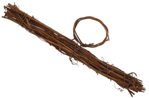 Yardenfun Rattan Kranzrahmen Für Diy Handwerk Natürliches Rattanmaterial Geformter Kranzreifen Für Heimdekoration Blumenkranzherstellung Kreative Dekoration
