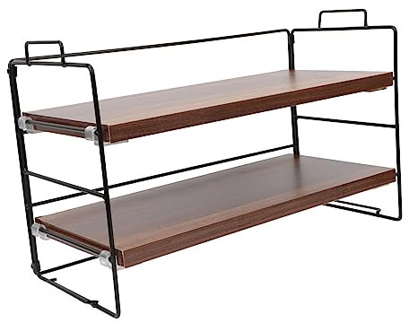 ULDIGI Bookshelf Bookcase Office Book Shelf Desktop Storage Rack Book Rack Organiser
