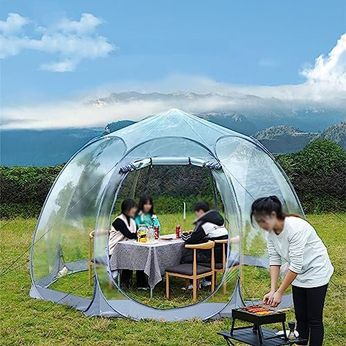 Großes Premium-Iglu-Kuppelzelt für 7 Personen, für Party, Camping, sofortiges Gewächshaus, Überdachung mit Wetterkapsel für Garten, Terrasse
