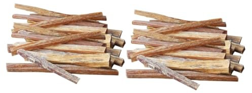POPETPOP 2pcs Wood Kindling Fire Logs Flame for Outdoor Natural Wood Firelighters Instant Flame Starter for Camping Bbq Hiking