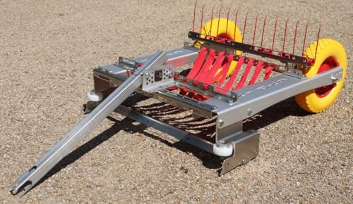 Désherbeur mécanique tracté RBVx100 - Kit avec Herse