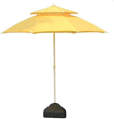 GWJKG Garden 9' Parasols Beach/Pool/Garden/Umbrella Double Top Water Outdoor Table Umbrella