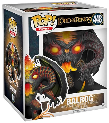 Funko POP! Movies: Der Herr der Ringe – Hobbit – Balrog 6 – Sammlerfigur aus Vinyl – Geschenkidee – Offizielles Merchandise – Modellfigur für Sammler und zur Ausstellung