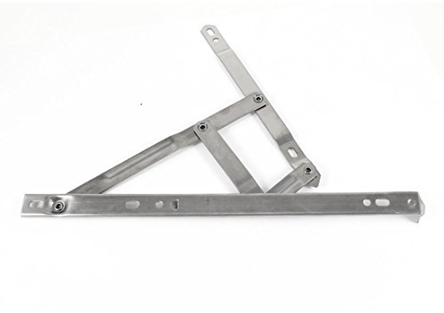 Aexit 30,5 cm en acier inoxydable 300 mm long côté Hung PVC Fenêtre Charnière à 688W615