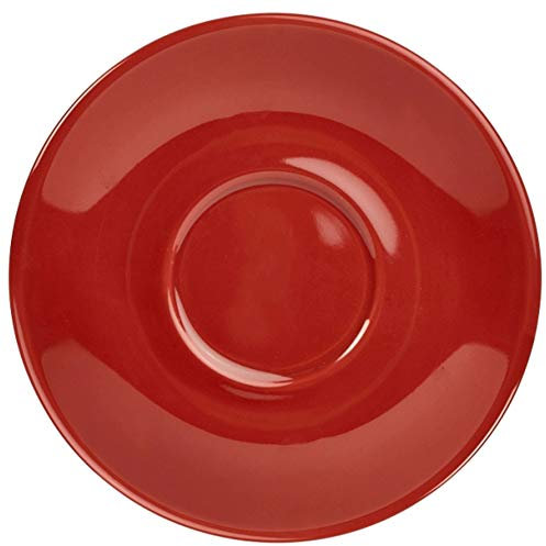 GenWare Porcelain Saucer Red 5inch / 13.5cm, 182113R, Single