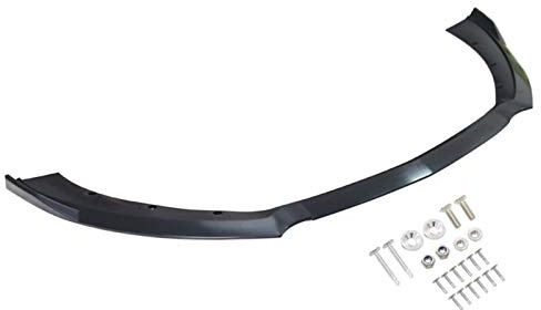 AleróN Delantero Para Mustang 2015-2019 Coche delantero Splitter Splitter Splitter Shovels Bumper Lip Spoiler Reemplazo ABS Parachoques Delantero (Color : Matt black)