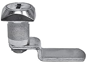 Euro-Locks Hebelzylinder X 36 für Spinde und Stahlschränke - inkl. 2 Schlüssel - 24 mm Durchmesser