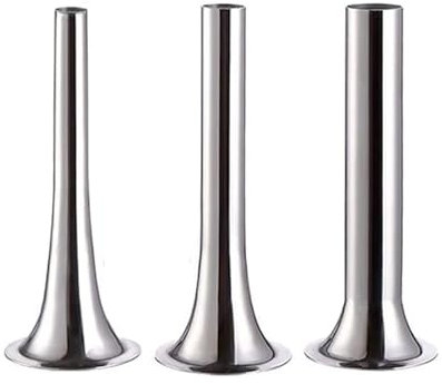 Stainless Steel Sausage Stuffing Tubes Kit For Kitchen Aid Meat Grinder Sausage Stuffer Attachment Push Sausage Maker Tool Home Accessories 5#