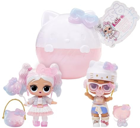 L.O.L. Surprise! Loves Hello Kitty 594604-EUC Muñecas con Accesorios, Multicolor, Talla única