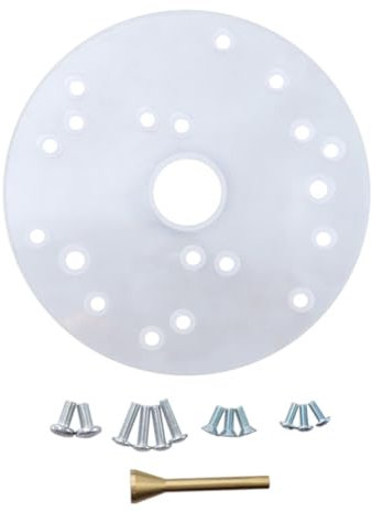 Homoyoyo Router Fittings Router Base Plate Electric Base Replacement Accessories