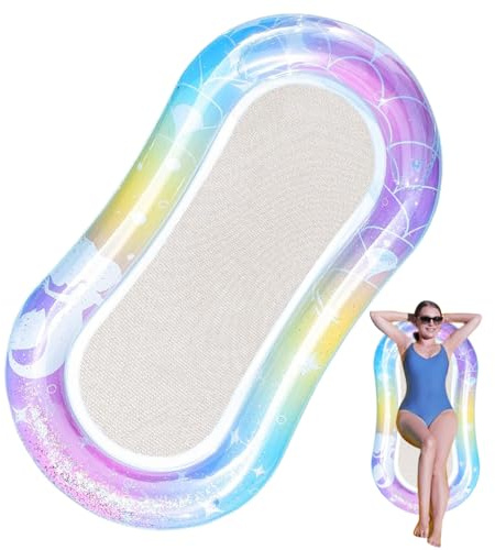 Chalecos salvavidas para niños | Flotador Natación con protección – Cómodo plegable con purpurina para piscina, playa, , niño niña