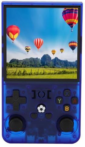 TOPINCN Console de Jeu Vidéo Rétro Portable Écran IPS de 4 Pouces Affichage Haute Définition pour Garçons Filles Lecteur de Jeu Portable ABSTaille de l'écran: 1 Petite Carte Mémoire (128GB)