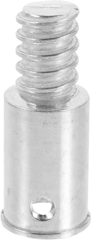 USHOBE Besenstiel Ersatz für Moppstielspitze mit Gewinde Aluminiumlegierung 25mm Innendurchmesser Besenstielende mit Gewindespitze für Verlängerungsstange bei Verschiedenen Anlässen