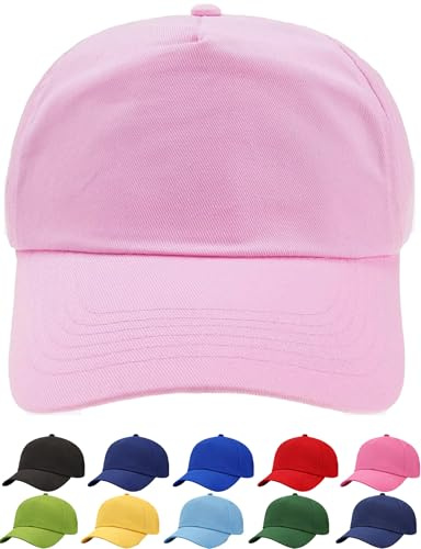 4sold Childrens Kids Baseball Sun-Hat 50 UPF Cap HAT Boys Girls Pink