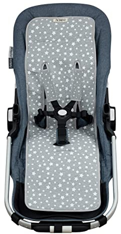 JYOKO KIDS Materasso per passeggino gemellare in cotone WHITE STAR