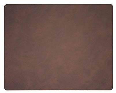 Lind DNA Tischset Square L Nupo Dark Brown Dunkelbraun