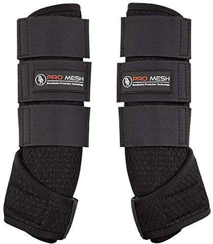 Bieman Fesselkopf Gamaschen Pro Mesh Flex | schwarz | Gr. M